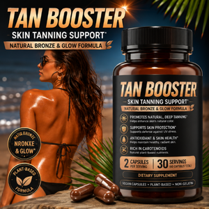 Capsules de bronzage oral pour adultes OEM avec bêta-carotène et astaxanthine pour le soutien immunitaire (60 capsules/flacon) – Déconseillé aux femmes enceintes - Product Image 2