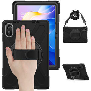 Tablet Armor Case 360 Rotatable 3-Layer Multi-Funcional Caso PC Silicone Shoulder Hand Strap Soft Film Capa para Redmi Pad <span class=keywords><strong>2</strong></span> - Product Image 5