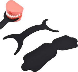 Kit de Contraste para Fotografía Dental, Tablero de Fondo Negro de Silicona Flexible para Fotografía Intraoral y Ortodoncia - Product Image 1