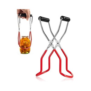 Pince de levage pour bocaux en acier inoxydable écologique, antidérapante, anti-brûlure, compatible lave-vaisselle, pour un levage sûr et facile des bocaux chauds - Product Image 1