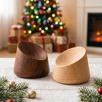 Diffuseur d'arômes en bois massif, diffuseur d'huiles essentielles en bois de hêtre et de noyer, décoration aromatique en bois pour la maison et la voiture