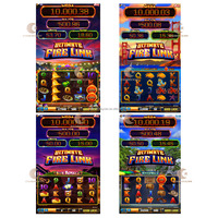 Plateau de jeu d'origine Firelink Games, 10 jeux, écran vertical, plateau de jeu PC pour salle de jeux US TEXAS