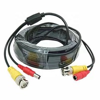 5M-50M BNC a DC Video Power CCTV Cable de extensión para cámara de seguridad/DVR/Video/Cables de comunicación de cámara