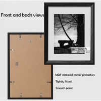Fournisseur d'usine – Cadre photo en MDF écologique personnalisé pour restaurant, décoration artistique, cadres photo faits à la main pour montage mural ou sur table