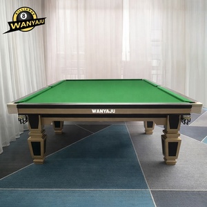 <span class=keywords><strong>Table</strong></span> de <span class=keywords><strong>Snooker</strong></span> Professionnelle Personnalisable de 12 pieds à <span class=keywords><strong>Prix</strong></span> de Gros, avec Ardoise en Marbre Premium et Coussinets en Bois Massif - Product Image 5