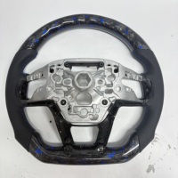 Volant en fibre de carbone forgée personnalisé pour Ford Mustang S650 GT 2024 2025, accessoires de voiture