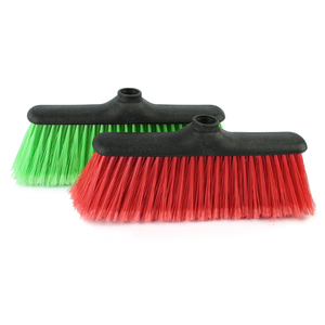 Wholesale Escobillones Fbrica en China Floor wiper Plastic Brush Sweeping Cleaning Boom stick palos de escoba Magica PP Broom