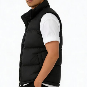 Chaleco <span class=keywords><strong>sin</strong></span> Mangas de Moda <span class=keywords><strong>North</strong></span> <span class=keywords><strong>Face</strong></span> para <span class=keywords><strong>Hombre</strong></span> (Gilet) Chaleco Ligero NEGRO para Invierno y Otoño Bordado <span class=keywords><strong>North</strong></span> - Product Image 2