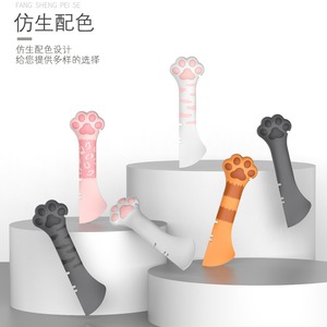 Cuillère en silicone réutilisable pour nourriture en conserve pour chats, outil d'alimentation pour animaux de compagnie - Product Image 4