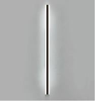 Applique murale LED longue et moderne pour hôtel, villa, restaurant, cuisine - Utilisation extérieure, construction en acrylique, blanc chaud 3500K, durable