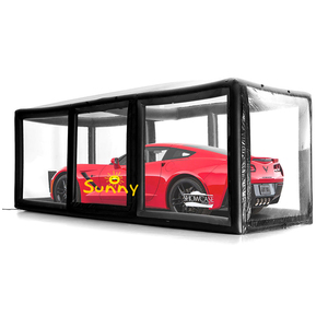 Tente de toit gonflable en plein air, bulle de rangement de voiture gonflable pour exposition de voiture - Product Image 2
