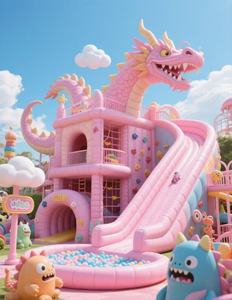 Custom Theme <strong>Inflatable</strong> <strong>Pool</strong> With Double Water <strong>Slide</strong>/<strong>inflatable</strong> Screamer Water <strong>Slide</strong>/<strong>funny</strong> Game Water <strong>Slides</strong> for Kids on Sale - Product Image 6