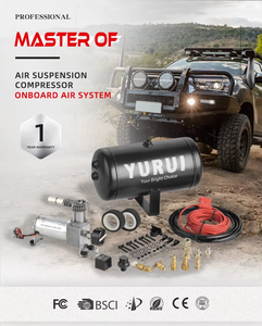 <span class=keywords><strong>120PSI</strong></span> süspansiyon hava kompresörü 1.02CFM 1 galon tankı kiti 4*4 metal araba hava kompresörü DC 12V binmek hava pompası - Product Image 4