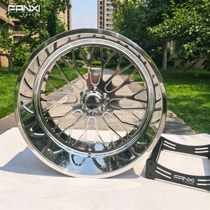 Jantes forgées noires et fraisées de 20, 22, 24, 26 pouces, avec configurations de trous 8x180, 8x165.1, 8x170, 6x5.5, 5x5.5 pour Ford F250, F450, Chevy <span class=keywords><strong>3500</strong></span> - Product Image 3