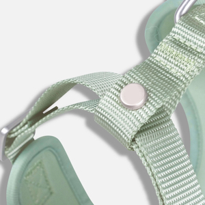 Harnais pour chien en nylon rembourré respirant <span class=keywords><strong>personnalisé</strong></span> avec logo de luxe, facile à ajuster, pour promener 2 chiens, sans traction, italien - Product Image 4