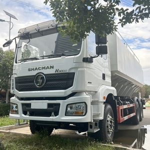 Camión de Alimentación a Granel Shacman 6*4, 20T 22T, Camión de Transporte de Alimento para Pollos y Cerdos, Precio de Fábrica - Product Image 3