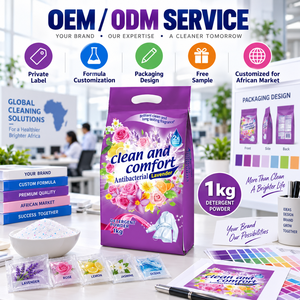 <span class=keywords><strong>Detergente</strong></span> en Polvo para Lavandería de Alta Espuma, 1 kg, Diferentes Aromas, Marca OEM, Superventas, Limpieza Profunda - Product Image 3