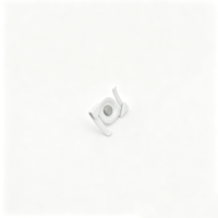 Clip en T métallique personnalisable à visser, compatible avec divers systèmes de suspension de câbles pour grille de plafond