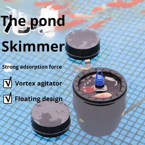सतह मशीन पर्णपाती पत्ती कचरा कलेक्टर कोई तालाब फ्लोट सफाई स्किमर मछली तालाब सतह निस्पंदन सामान - Product Image 2