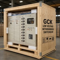 Panel Eléctrico Interior de la Serie GCK Personalizable, Tipo Extraíble, 30kA, IP42, 1600A, para Gabinete de Infraestructura de Centros Comerciales