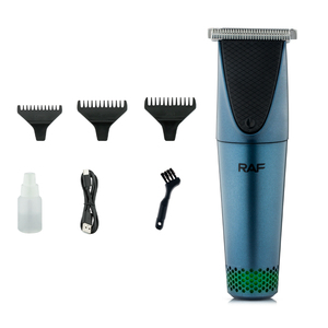 Tondeuse à cheveux professionnelle sans fil rechargeable Raf avec réglage de la longueur, 6W, écran LCD, rasoir pour homme - Product Image 5