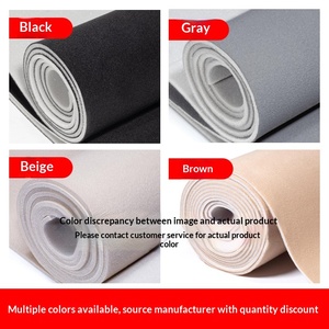 Tissu brocart respirant de 3 mm d'épaisseur avec support en mousse thermocollante pour vêtements de football/soccer - Product Image 3