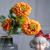 Centerpiece Meja Pernikahan Dahlia - 5 Tangkai Bunga Artificial Real Touch Seperti Asli (Ramah Lingkungan)