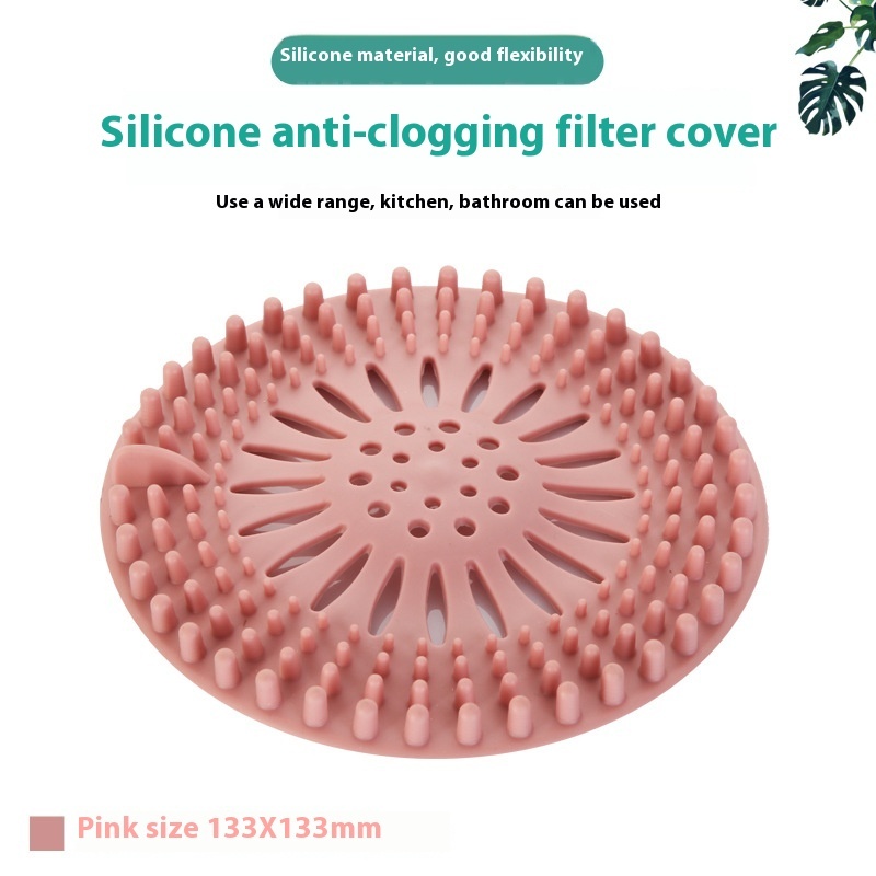 YOTO Disposable Plastic Sink Drain Filter Net Bathroom Floor Drain Anti-Odor Toilet Hair Filter Anti-Clogging Feature · image 6