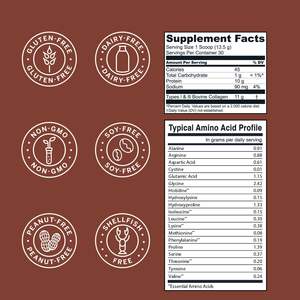 Polvere di Peptidi Multi Collagene con Vitamina C, Biotina e Acido Ialuronico OEM ODM, Fonte Naturale di Proteine Multi Collagene - Product Image 5