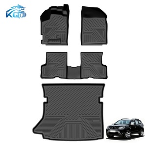 3D TPE Floor Mat Full Set Compatible for Renault <b>DUSTER</b> 2021 Floor Liner Tray Foot Pad Carpet Mat Anti-Slip Auto Accessories - Product Image 2
