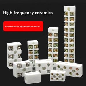 Alta temperatura resistente ao calor 2-Pin cerâmica <span class=keywords><strong>Terminal</strong></span> <span class=keywords><strong>Block</strong></span> isolou o conector do fio cerâmico para alta frequência - Product Image 5