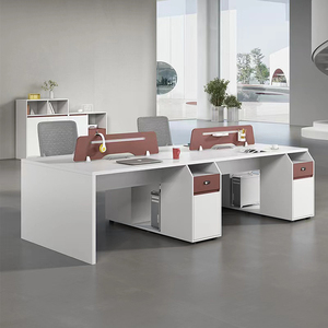 Escritorio de Oficina Moderno Personalizado para Empleados, Escritorios Modernos de Oficina, Estaciones de Trabajo - Product Image 1