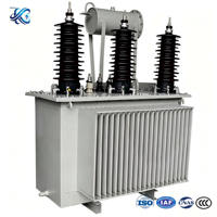 Transformateur de puissance immergé dans l'huile de classe S11, SZ11 35 kV, capacité personnalisable selon les exigences, économe en énergie