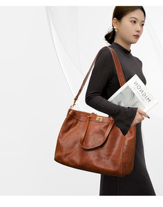 Nouveaux sacs à bandoulière de créateurs de mode, sacs à main en cuir véritable de haute qualité, sacs messager décontractés, sacs à main et pochettes pour femmes - Product Image 6