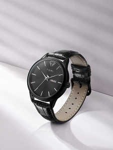 <span class=keywords><strong>Montre</strong></span> tendance TOMI T045 T046, design simple, bracelet en cuir, boîtier en alliage, date <span class=keywords><strong>automatique</strong></span>, calendrier, usage quotidien, <span class=keywords><strong>montre</strong></span>-bracelet unisexe - Product Image 4