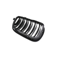 Grille de calandre noire en maille 4 portes à double lamelle de remplacement pour Bmw série 3 E46 2002 2003 2004