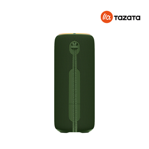 Enceinte sans fil Tazata 20W à basses profondes, étanche IPX7, verte, pour le camping et l'extérieur, avec double radiateur passif - Product Image 4