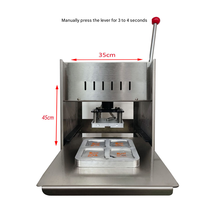 Machine de scellage manuelle à pression pour gobelets – Scelleuse de gobelets en plastique pour thé au lait Boba, gelée et boissons – 95mm, 90mm, 75mm – Machine d'emballage