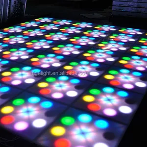 De alta calidad de alta luminosidad 60*60cm led Flor de baile piso hecho en china