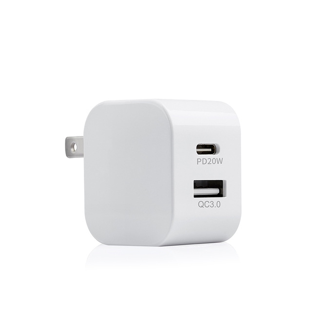 Wall Charger 20W PD Type C Plus 1 USB US EU AU Plug Pd Charger Universal for Iphone13