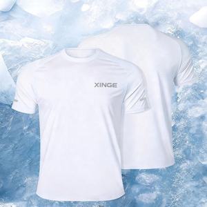 Camiseta Deportiva Unisex de Estilo Americano, Transpirable, de Spandex, para Verano 2026, con Logotipo Personalizado, Corte Cuadrado - Product Image 1