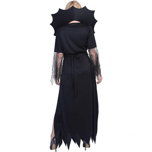 Araña bruja vampiro largo para fiesta vestido vintage oscuro - Product Image 2