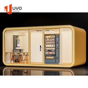 โซลูชั<span class=keywords><strong>น</strong></span>วิลล่าสอง<span class=keywords><strong>ชั้น</strong></span>โครงสร้างเหล็ก<span class=keywords><strong>บ้าน</strong></span>แคปซูลแอปเปิ้ลสำหรับโรงยิมกลางแจ้งสำ<span class=keywords><strong>น</strong></span>ักงา<span class=keywords><strong>น</strong></span> - Product Image 2