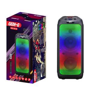 Sistema de Sonido Profesional GD-2810 con Dos Altavoces <span class=keywords><strong>Echo</strong></span> <span class=keywords><strong>Dot</strong></span> de 8 Pulgadas de Cuarta Generación, Sistema de Música con Luces LED - Product Image 3