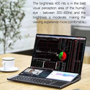 <span class=keywords><strong>ZenBook</strong></span> <span class=keywords><strong>Pro</strong></span> <span class=keywords><strong>Duo</strong></span> LED แล็ปท็อป 10th Gen Intel Core <span class=keywords><strong>i7</strong></span> i9 2K LED 64GB RAM แล็ปท็อปสําหรับเล่นเกม - Product Image 5