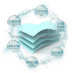 HUAJIE machine de fabrication de savon en papier de taille personnalisée machine de fabrication de détergent à lessive en feuille adoucissant nettoyant de stérilisation - Product Image 5