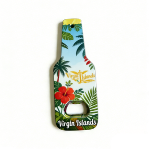 Ouvre-bouteille au design emblématique Montserrat Ciudad Juarez Anguilla Îles Vierges Aimants de réfrigérateur promotionnels personnalisés en gros - Product Image 6
