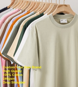 Camiseta cómoda de cuello redondo, camiseta extragrande con estampado, oferta especial, camisetas de algodón con estampado personalizado, camisetas lisas al por mayor - Product Image 1