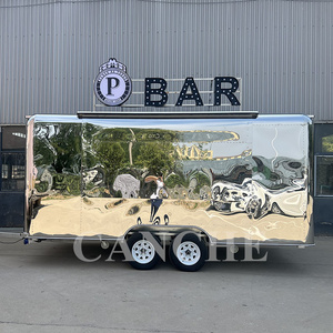 Food Truck <b>Fabrication</b> Street Hot Dog Coffee Cart Food Van Mobile Food Trailer With Full <b>Kitchen</b> USA - Product Image 5