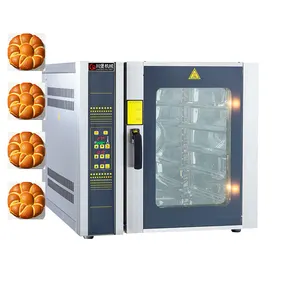 BCR-5D Commercial Bakery Oven with Convection for Bread, Baguettes and so on 5/8/10/12 Tray Electric or Gas Option for Bakery